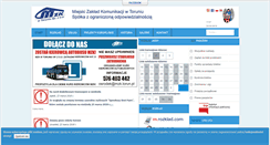 Desktop Screenshot of bip.mzk-torun.pl